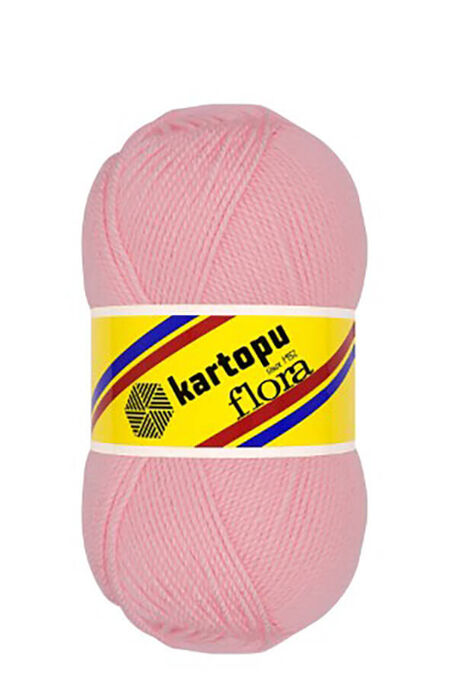 Kartopu Yarn - KARTOPU FLORA KNİTTİNG YARN K788 LIGHT PINK