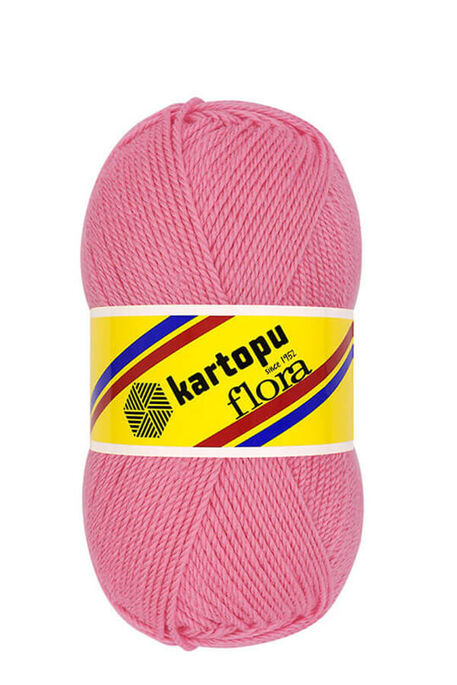 Kartopu Yarn - KARTOPU FLORA KNİTTİNG YARN K792 PINK