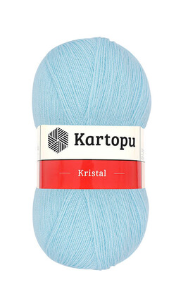 Kartopu Yarn - KARTOPU KRİSTAL K1552 ice Blue