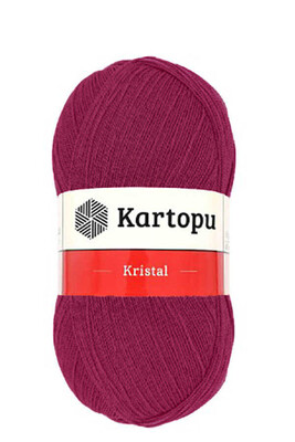 Kartopu Yarn - KARTOPU KRİSTAL KNİTTİNG YARN K1794 CHERRY