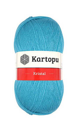 Kartopu Yarn - KARTOPU KRİSTAL KNİTTİNG YARN K515 TURQUOISE