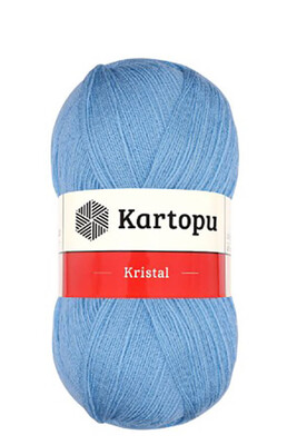 Kartopu Yarn - KARTOPU KRİSTAL KNİTTİNG YARN K540 BABY BLUE