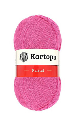 Kartopu Yarn - KARTOPU KRİSTAL KNİTTİNG YARN K772 SUGAR PINK