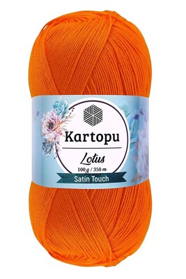 Kartopu Yarn - KARTOPU LOTUS K273 Turuncu