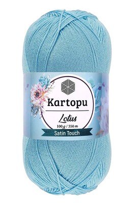 Kartopu Yarn - KARTOPU LOTUS K537 Mavi