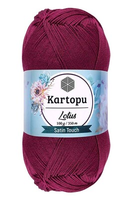 Kartopu Yarn - KARTOPU LOTUS K747 Vişne