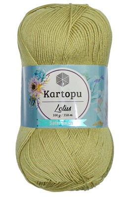 Kartopu Yarn - KARTOPU LOTUS KNİTTİNG YARN K483 PISTACHIO