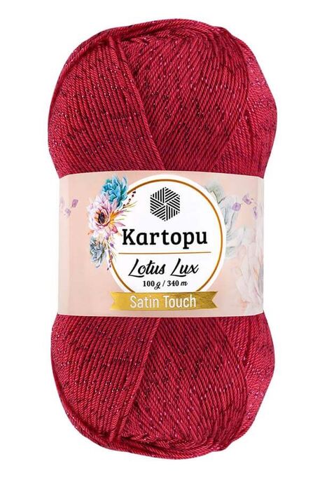 Kartopu Yarn - KARTOPU LOTUS LUX K141 FUSHIA