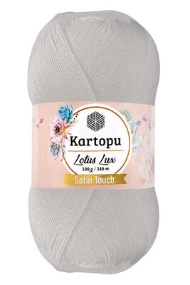 Kartopu Yarn - KARTOPU LOTUS LUX KNİTTİNG YARN K010 WHITE