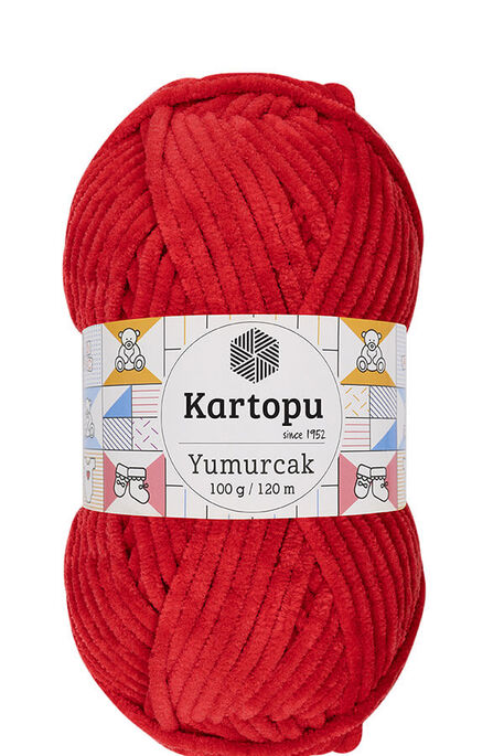 KARTOPU - KARTOPU YUMURCAK K165 Kırmızı