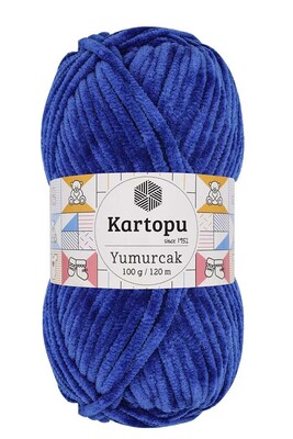 Kartopu Yarn - KARTOPU YUMURCAK KNİTTİNG YARN K524 Saks