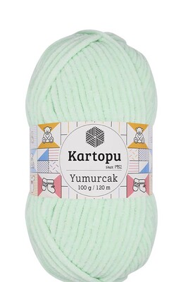 Kartopu Yarn - KARTOPU YUMURCAK KNİTTİNG YARN K560 WATER GREEN