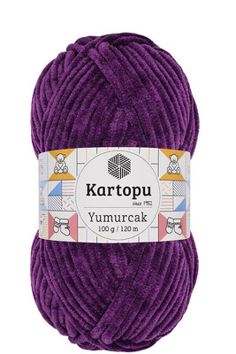 Kartopu Yarn - KARTOPU YUMURCAK KNİTTİNG YARN K719 LIGHT PURPLE