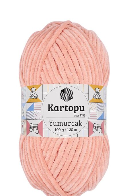 Kartopu Yarn - KARTOPU YUMURCAK KNİTTİNG YARN K765 SALMON