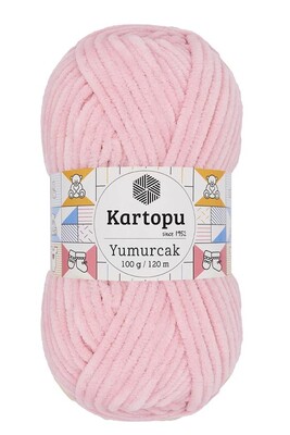 Kartopu Yarn - KARTOPU YUMURCAK KNİTTİNG YARN K768 Pembe