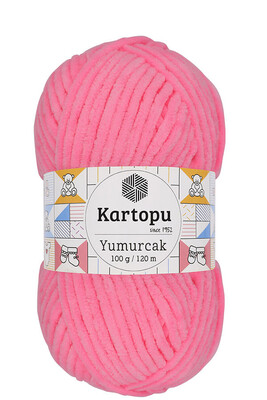 Kartopu Yarn - KARTOPU YUMURCAK KNİTTİNG YARN K773 COTTON CANDY