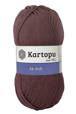 Kartopu Yarn - KARTOPU AK-SOFT K1707 WİNE