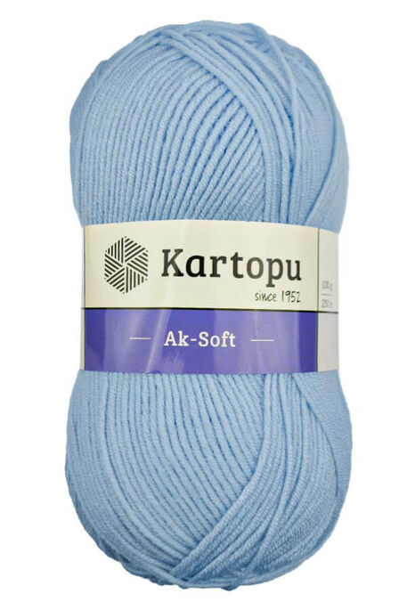 Kartopu Yarn - KARTOPU AK-SOFT K544 BLUE