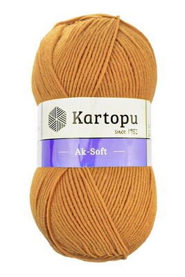 Kartopu Yarn - KARTOPU AK-SOFT K857 COPPER COLOR