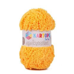 Kartopu Yarn - KARTOPU ANAKUZUSU K320 Yellow