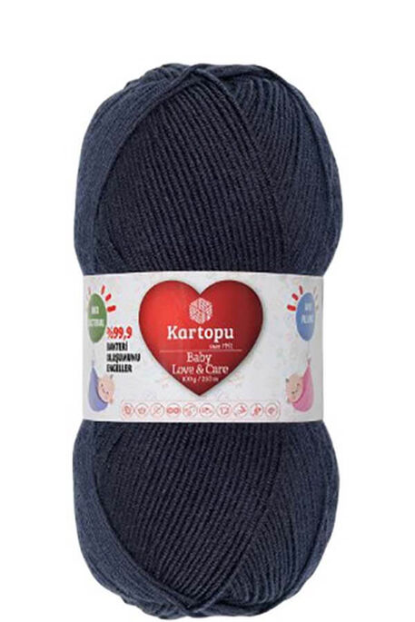 Kartopu Yarn - KARTOPU BABY LOVE&CARE K633 NAVY BLUE