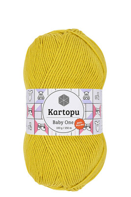 Kartopu Yarn - KARTOPU BABY ONE K1321 Saffron