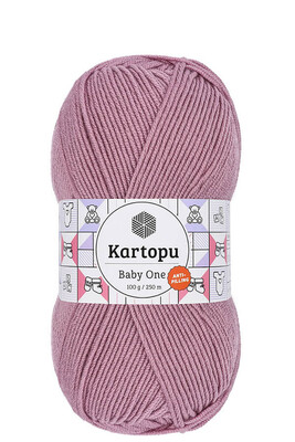 Kartopu Yarn - KARTOPU BABY ONE K1763 Dried Rose