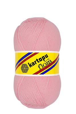 Kartopu Yarn - KARTOPU FLORA K788 LIGHT PINK