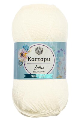 Kartopu Yarn - KARTOPU LOTUS K019 ECRU