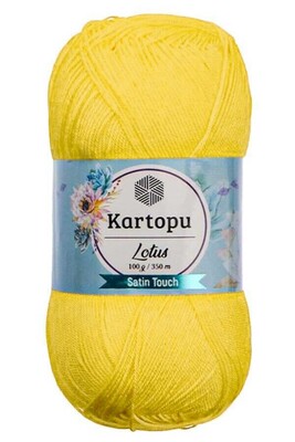 Kartopu Yarn - KARTOPU LOTUS K323 LIGHT YELLOW