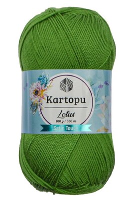 Kartopu Yarn - KARTOPU LOTUS K486 PINE GREEN