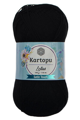 Kartopu Yarn - KARTOPU LOTUS K940 BLACK