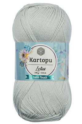 Kartopu Yarn - KARTOPU LOTUS K941 LIGHT GRAY