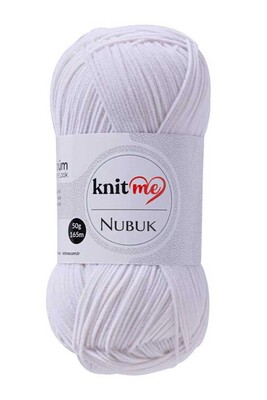 KNIT ME - KNIT ME NUBUK 100 Kemik