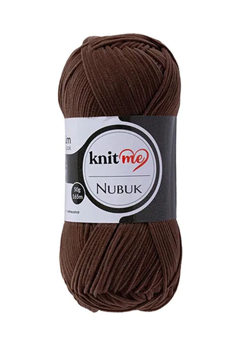 KNIT ME - KNIT ME NUBUK 3415 Kahve