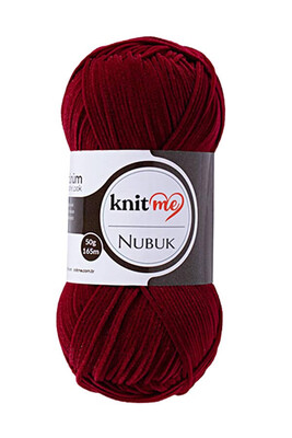 KNIT ME - KNIT ME NUBUK 427 Bordo