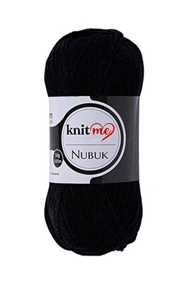 KNIT ME - KNIT ME NUBUK 800 Siyah