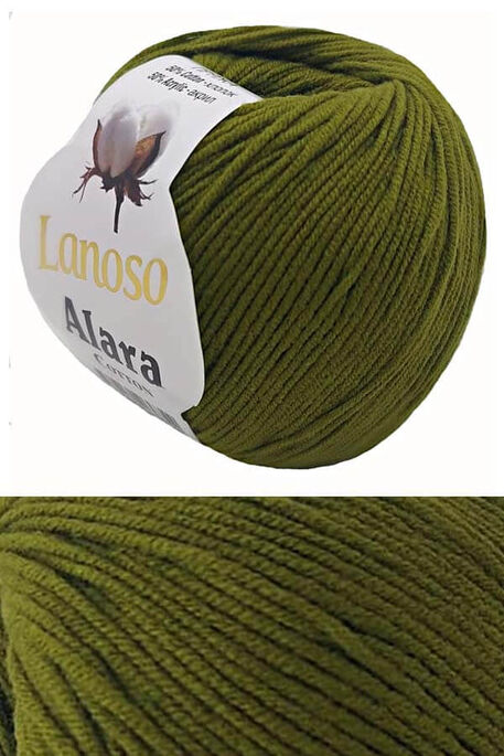 Lanoso Yarn - LANOSO ALARA KNİTTİNG YARN 912