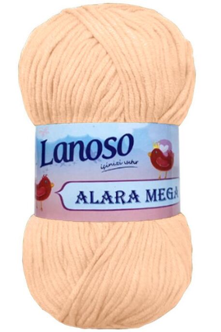 Lanoso Yarn - LANOSO ALARA MEGA YARN 937 SKIN TONE