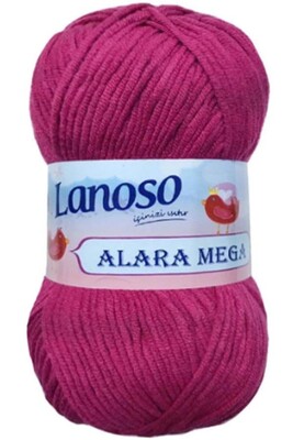 Lanoso Yarn - LANOSO ALARA MEGA YARN 948 FUSHIA