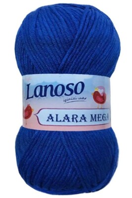 Lanoso Yarn - LANOSO ALARA MEGA YARN 954 SAX BLUE