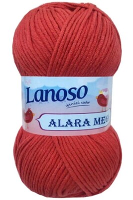 Lanoso Yarn - LANOSO ALARA MEGA YARN 956 RED