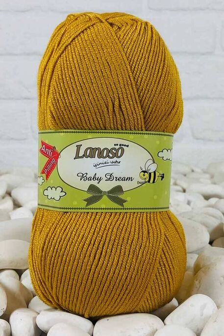 Lanoso Yarn - LANOSO BABY DREAM YARN 903 Mustard