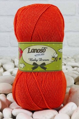 Lanoso Yarn - LANOSO BABY DREAM YARN 906 Orange