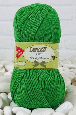 Lanoso Yarn - LANOSO BABY DREAM YARN 912 Apple Green