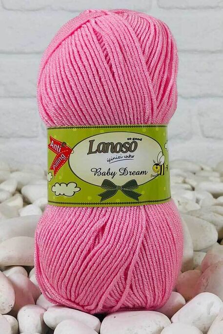 Lanoso Yarn - LANOSO BABY DREAM YARN 933 Sugar pink