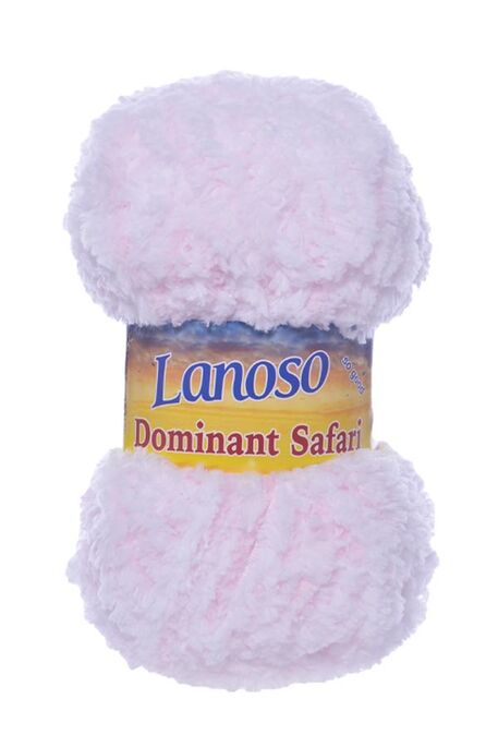 Lanoso Yarn - LANOSO DOMİNANT SAFARİ 5531 PEMBE BEYAZ