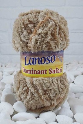 Lanoso Yarn - LANOSO DOMİNANT SAFARİ YARN 0507 COFFEE WITH MILK