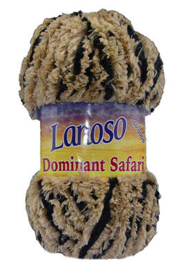 Lanoso Yarn - LANOSO DOMİNANT SAFARİ YARN 0560 Brown Black