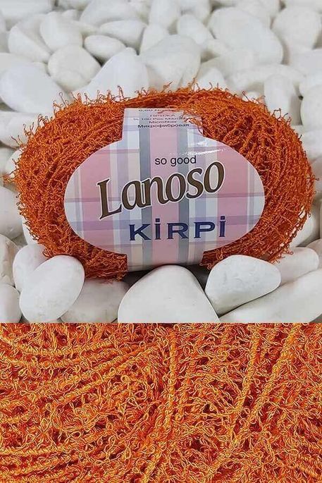 Lanoso Yarn - LANOSO KİRPİ KNİTTİNG YARN 906 TILE